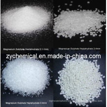 Sulfato de magnesio 99% Min, utilizado en productos farmacéuticos, aditivos alimentarios, aditivos para piensos, fermentos, plásticos, fertilizantes, etc.